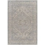 Livabliss Avant Garde AVT2301 Light Gray Medium Gray Area Rug 7 ft. 10 in. Round