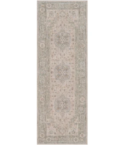 Livabliss Avant Garde AVT2302 Light Gray Medium Gray Area Rug 2 ft. 7 in. X 7 ft. 3 in. Runner