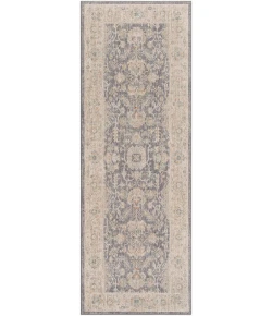 Livabliss Avant Garde AVT2303 Medium Gray Charcoal Area Rug 2 ft. 7 in. X 7 ft. 3 in. Runner