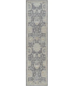 Livabliss Avant Garde AVT2306 Medium Gray Charcoal Area Rug 2 ft. 7 in. X 10 ft. Runner