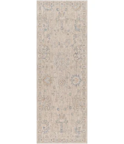 Livabliss Avant Garde AVT2307 Light Gray Medium Gray Area Rug 2 ft. 7 in. X 7 ft. 3 in. Runner