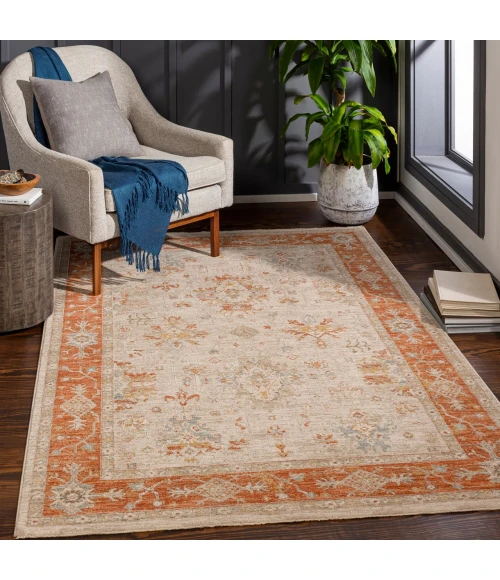 LIVABLISS Avant Garde Orange AVT-2312 2ft.7in. x 3ft.11in. Rect. Rug