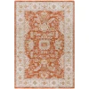 Livabliss Avant Garde AVT2317 Burnt Orange Mustard Area Rug 6 ft. 7 in. Round
