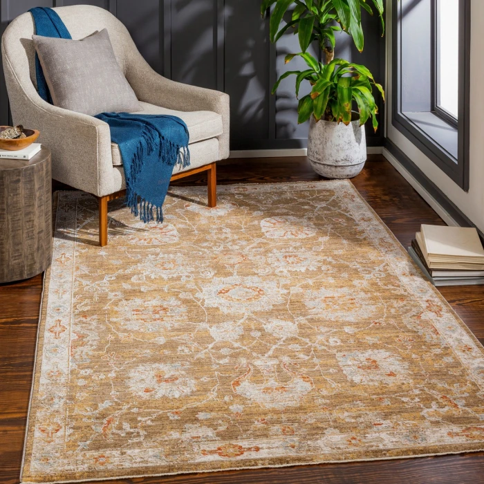 LIVABLISS Avant Garde Brown AVT-2320 2ft.7in. x 3ft.11in. Rect. Rug