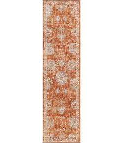 Livabliss Avant Garde AVT2321 Burnt Orange Olive Area Rug 2 ft. 7 in. X 10 ft. Runner