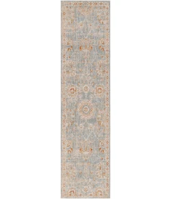 Livabliss Avant Garde AVT2322 Denim Pale Blue Area Rug 2 ft. 7 in. X 10 ft. Runner