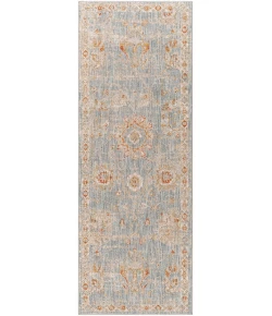 Livabliss Avant Garde AVT2322 Denim Pale Blue Area Rug 2 ft. 7 in. X 7 ft. 3 in. Runner