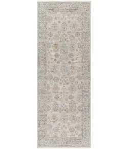 Livabliss Avant Garde AVT2342 Medium Gray Charcoal Area Rug 2 ft. 7 in. X 7 ft. 3 in. Runner