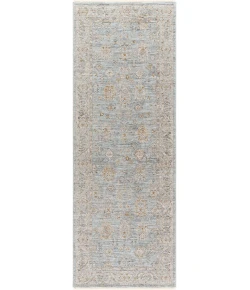 Livabliss Avant Garde AVT2344 Medium Gray Deep Teal Area Rug 2 ft. 7 in. X 7 ft. 3 in. Runner