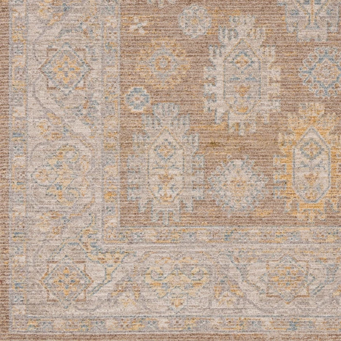LIVABLISS Avant Garde Dark Brown AVT-2351 2ft.7in. x 10ft. Rect. Rug