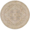 Livabliss Avant Garde AVT2362 Medium Gray Taupe Area Rug 6 ft. 7 in. Round Round