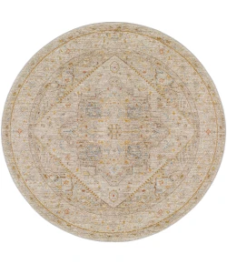 Livabliss Avant Garde AVT2362 Medium Gray Taupe Area Rug 6 ft. 7 in. Round Round