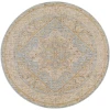 Livabliss Avant Garde AVT2365 Medium Gray Taupe Area Rug 6 ft. 7 in. Round Round