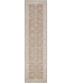 LIVABLISS Avant Garde Dark Brown AVT-2370 2ft.7in. x 10ft. Rect. Rug