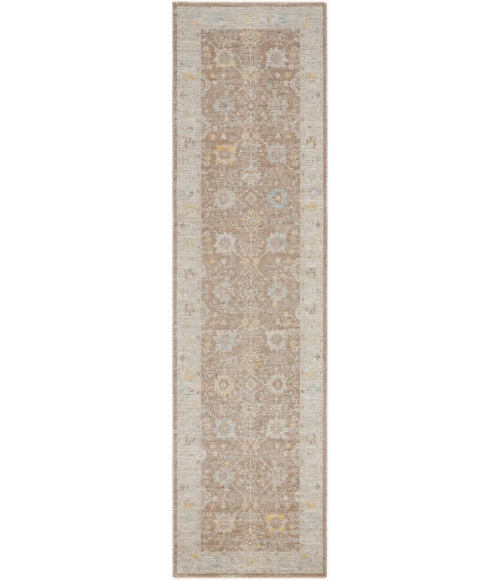 LIVABLISS Avant Garde Dark Brown AVT-2370 2ft.7in. x 10ft. Rect. Rug