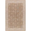 Livabliss Avant Garde AVT2370 Dark Brown Taupe Area Rug 5 ft. 3 in. Round Round