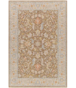 Livabliss Avant Garde AVT2372 Dark Brown Medium Gray Area Rug 5 ft. 3 in. Round Round