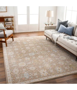 Livabliss Avant Garde AVT2376 Dark Brown Taupe Area Rug 7 ft. 10 in. Round Round