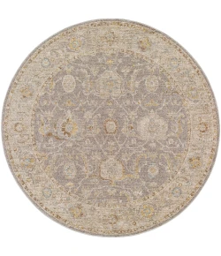 Livabliss Avant Garde AVT2380 Taupe Light Grey Area Rug 6 ft. 7 in. Round Round