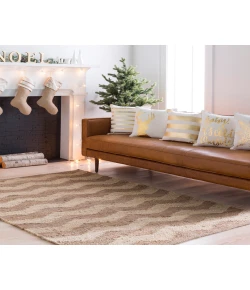 Surya Portico AWAR5016 Khaki Peach Area Rug 9 ft. X 12 ft. Rectangle