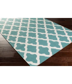 Surya York AWHD1006 Teal Cream Area Rug 10 ft. X 14 ft. Rectangle