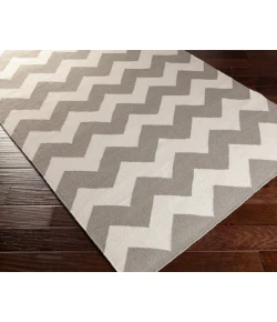 Surya York AWHD1039 Gray White Area Rug 9 ft. X 12 ft. Rectangle