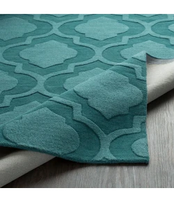 Surya Central Park AWHP4010 Teal Area Rug 7 ft. 9 in. Round