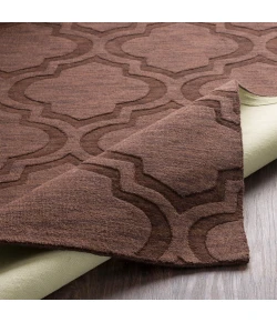 Surya Central Park AWHP4014 Dark Brown Area Rug 6 ft. Round