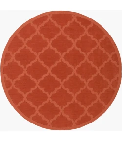 Surya Central Park AWHP4022 Burnt Orange Area Rug 9 ft. 9 in. Round
