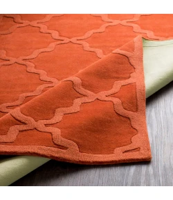 Surya Central Park AWHP4022 Burnt Orange Area Rug 9 ft. 9 in. Round