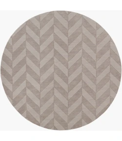 Surya Central Park AWHP4025 Taupe Lavender Area Rug 6 ft. Round