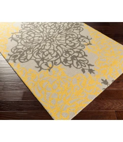 Surya Hermitage AWHT2252 Saffron Ivory Area Rug 9 ft. X 13 ft. Rectangle