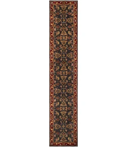 Livabliss Middleton AWHY2061 Bright Red Charcoal Area Rug 2 ft. 3 in. X 12 ft. Runner