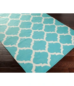 Surya Vogue AWLT3003 Aqua Ivory Area Rug 8 ft. X 10 ft. Rectangle