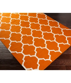 Surya Vogue AWLT3011 Bright Orange Cream Area Rug 3 ft. X 5 ft. Rectangle