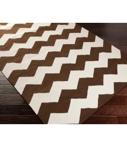 Surya Vogue AWLT3017 Dark Brown Cream Area Rug 8 ft. X 10 ft. Rectangle