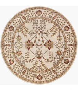 Surya Middleton Burgandy AWMD-2243 6ft. x 6ft. Round Rug
