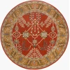 Surya Middleton Rust AWMD-2244 6ft. x 6ft. Round Rug