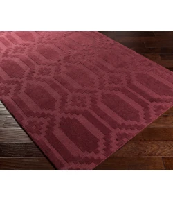 Surya Metro AWMP4011 Dark Red Area Rug 6 ft. Round