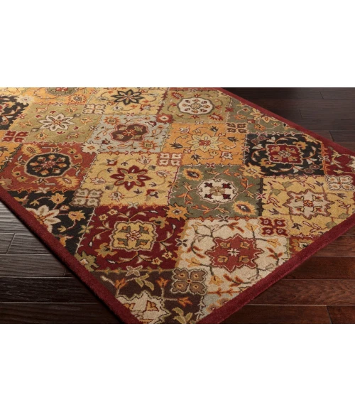 Surya Buckingham Burgandy AWOC-2004 9ft. x 13ft. Rect. Rug