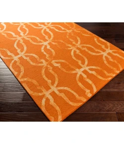 Surya Organic AWOG2272 Bright Orange Peach Area Rug 9 ft. X 13 ft. Rectangle