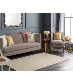 Livabliss Silk Route AWSR4035 Khaki Area Rug 5 ft. 9 in. Round