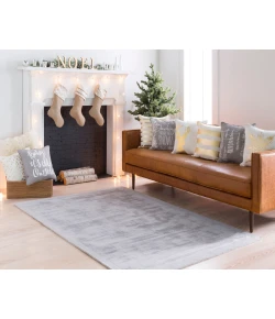 Livabliss Silk Route AWSR4036 Light Gray Area Rug 5 ft. 9 in. Round