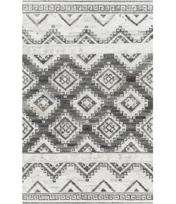 Surya Alyssa AYS2302 Black White Area Rug 5 ft. X 7 ft. 6 in. Rectangle