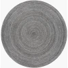 Surya Azalea Medium Gray AZA-2320 8 ft. X 8 ft. Round Rug