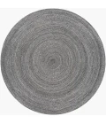 Surya Azalea Medium Gray AZA-2320 8 ft. X 8 ft. Round Rug