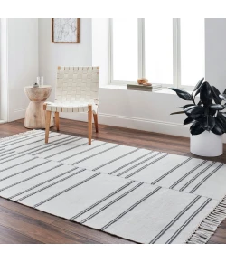 Surya Azalea AZA2332 Charcoal Cream Area Rug 2 ft. X 3 ft. Rectangle