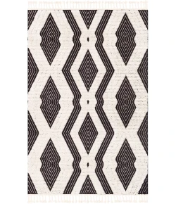 Livabliss Azilal AZI2300 Black Ivory Area Rug 5 ft. 3 in. X 7 ft. 3 in. Rectangle