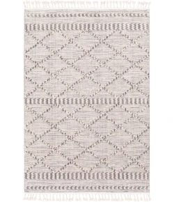 Livabliss Azilal AZI2310 Navy Medium Gray Area Rug 5 ft. 3 in. X 7 ft. 3 in. Rectangle