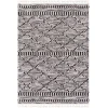 Livabliss Azilal AZI2311 Black Off-White Area Rug 5 ft. 3 in. X 7 ft. 3 in. Rectangle